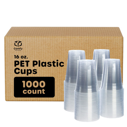 16oz PET Cold Cup – 1000/Case