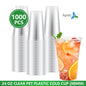24oz Clear Pet Plastic Cold Cup RI-PC24-98 - 1000/case