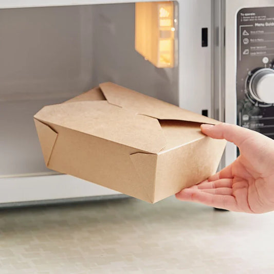 Kraft Paperboard Take-Out Container #8 – 300/Case