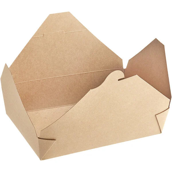 Kraft Folded Take-Out Container #2 – 50/Pack