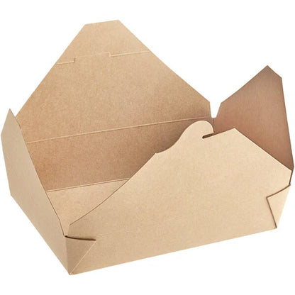 Kraft Folded Take-Out Container #2 – 50/Pack
