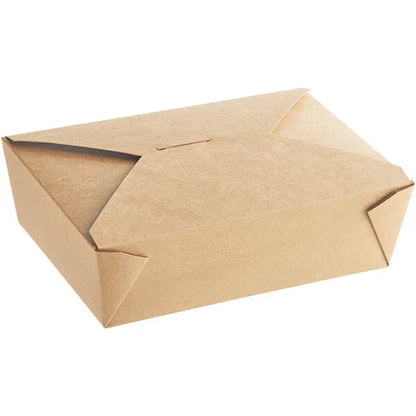 Kraft Folded Take-Out Container #3 – 50/Pack