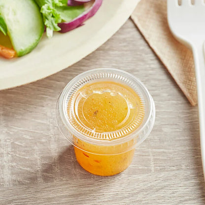 1oz PP Portion Lids – 2500pcs